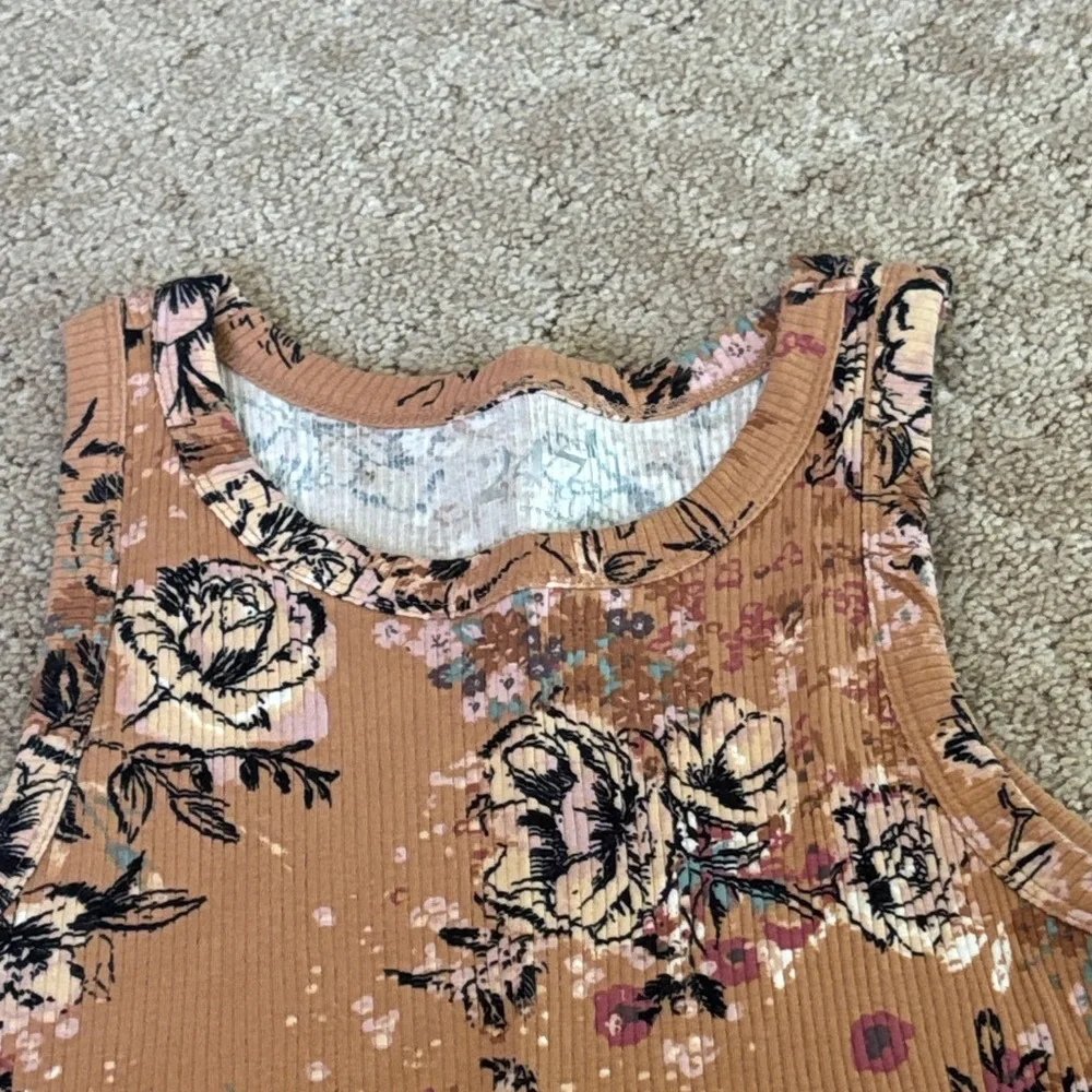 Maurices Floral Tank Top Plus Size XXL Shirt Women’s - Picture 4 of 8